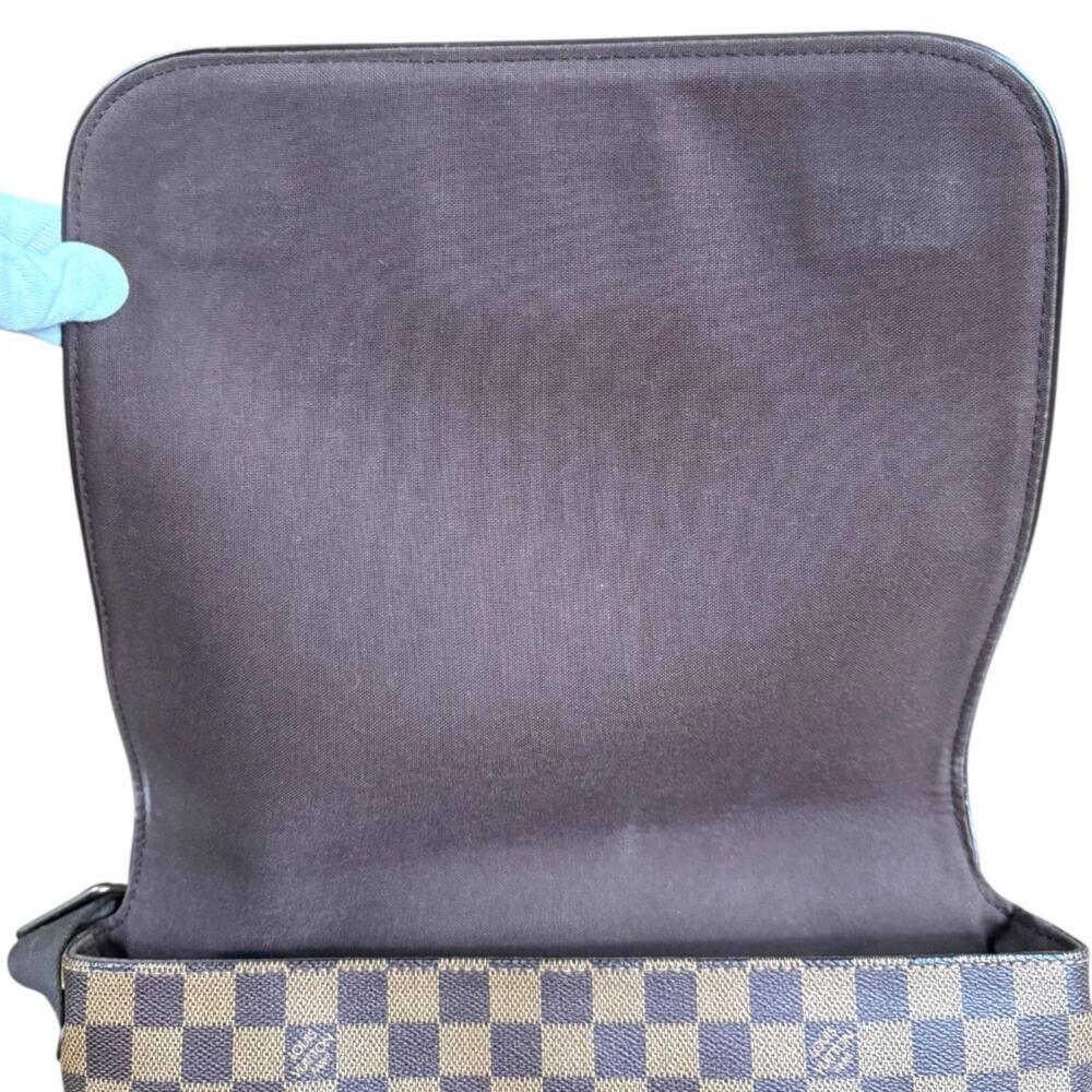 LOUIS VUITTON Authentic Brown Damier Canvas Shoulder Bag - Picture 11 of 15